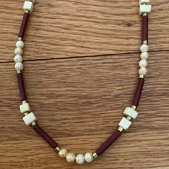 VTG Gorgeous Necklace With Unusual Beads - Picture 7 of 7